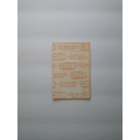 Crowded House Woodface Backstage Pass Original 1991 Split Enz New Wave Purple - Picture 4 of 4